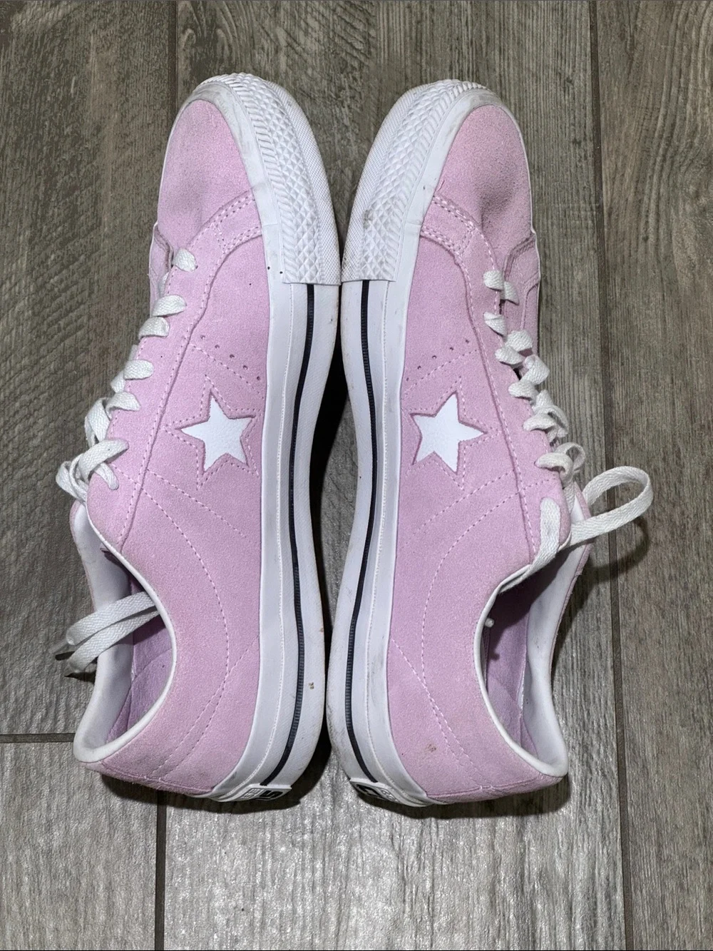 Converse soft pink